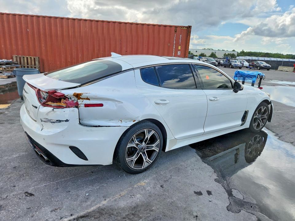 2021 Kia VIN KNAE15LA3M6088143 COPART salvage auction — REAR END, Fl - Certificate Of Destruction, sold $525 on 2026-07-28 (photo 3)