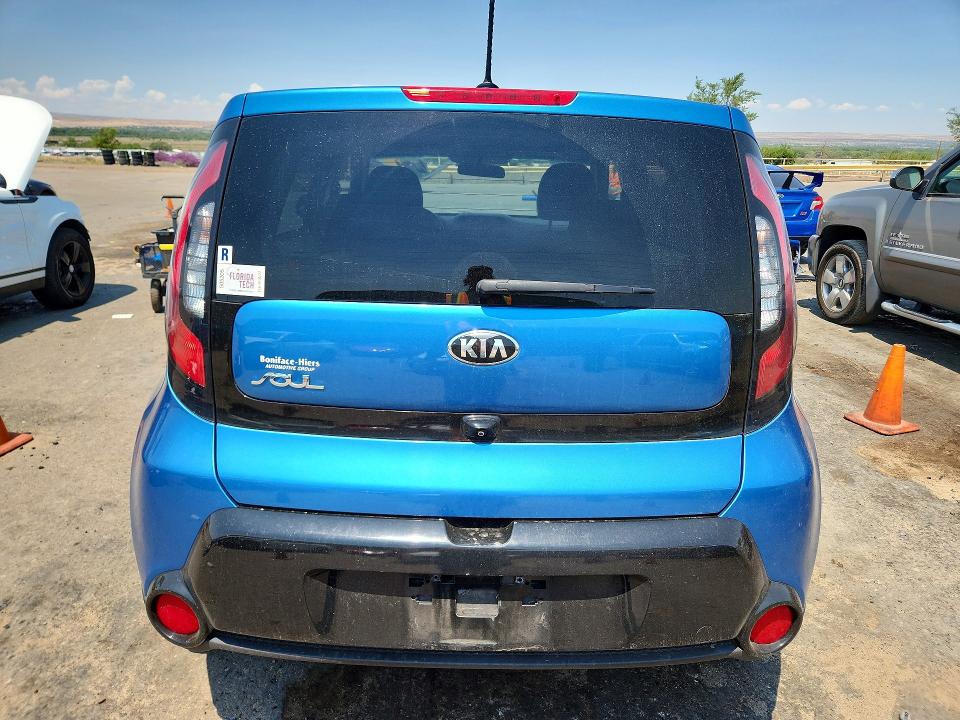 2016 Kia Soul VIN KNDJP3A58G7379312 COPART salvage auction — FRONT END, Nm - Cert Of Title-Salvage, sold $2,350 on 2026-07-23 (photo 6)
