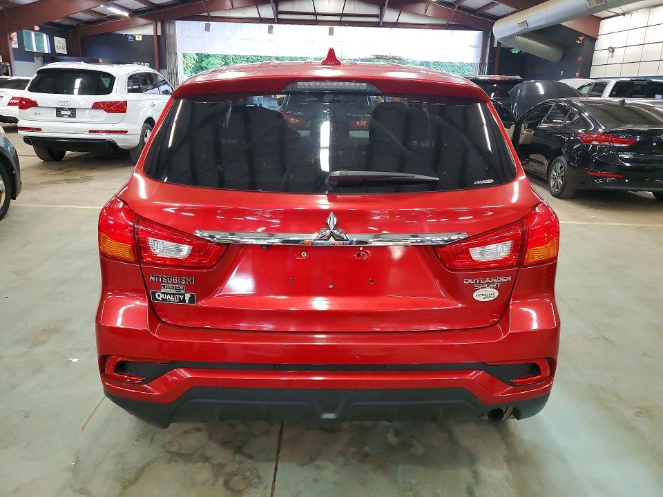 2018 Mitsubishi Outlander sport VIN JA4AR3AU7JU006878 COPART salvage auction — MINOR DENT/SCRATCHES, Vt - Certificate Of Title (P), sold $4,450 on 2026-07-23 (photo 6)