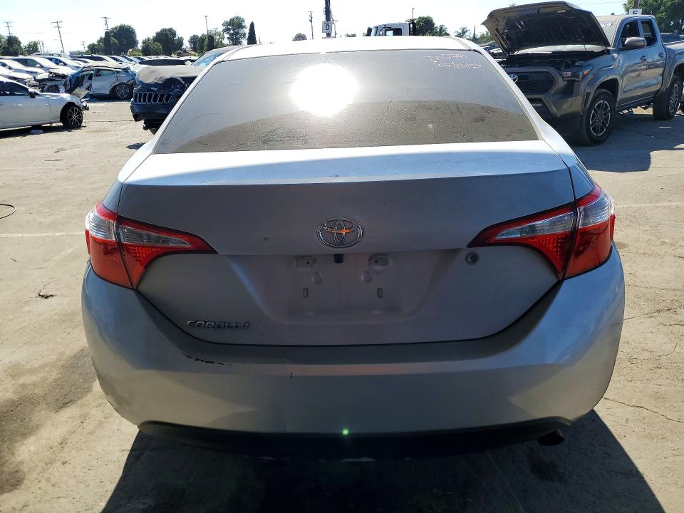 2015 Toyota Corolla VIN 5YFBURHE4FP303301 COPART salvage auction — FRONT END, CA - SALVAGE CERTIFICATE, sold $350 on 2026-07-30 (photo 6)