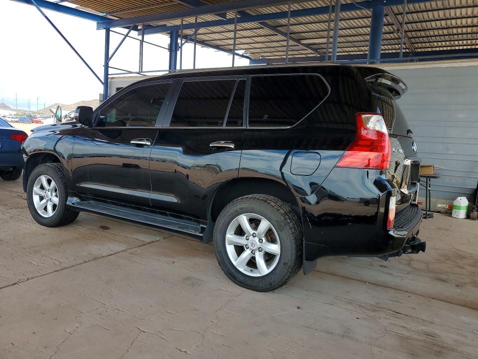 2010 Lexus Gx 460 VIN JTJBM7FX8A5016488 COPART salvage auction — FRONT END, AZ - CERT OF TITLE - SALVAGE, sold $2,400 on 2026-07-28 (photo 2)