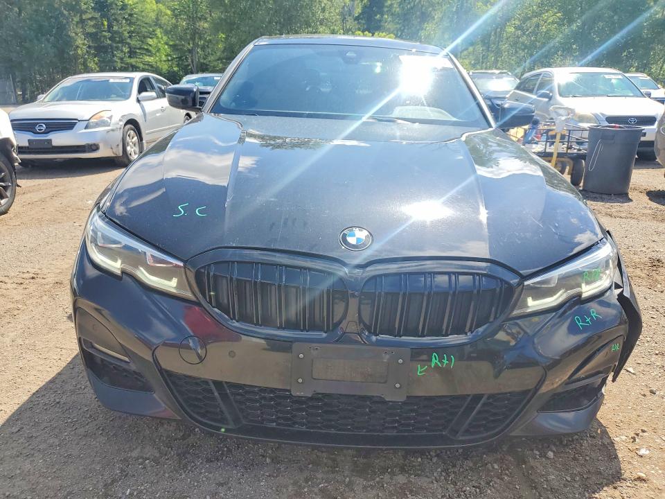 2019 BMW 3 series VIN WBA5R7C59KAJ80097 COPART salvage auction — FRONT END, ON - PERMIT NO BRAND - UNFIT, sold $14,900 on 2026-08-06 (photo 5)