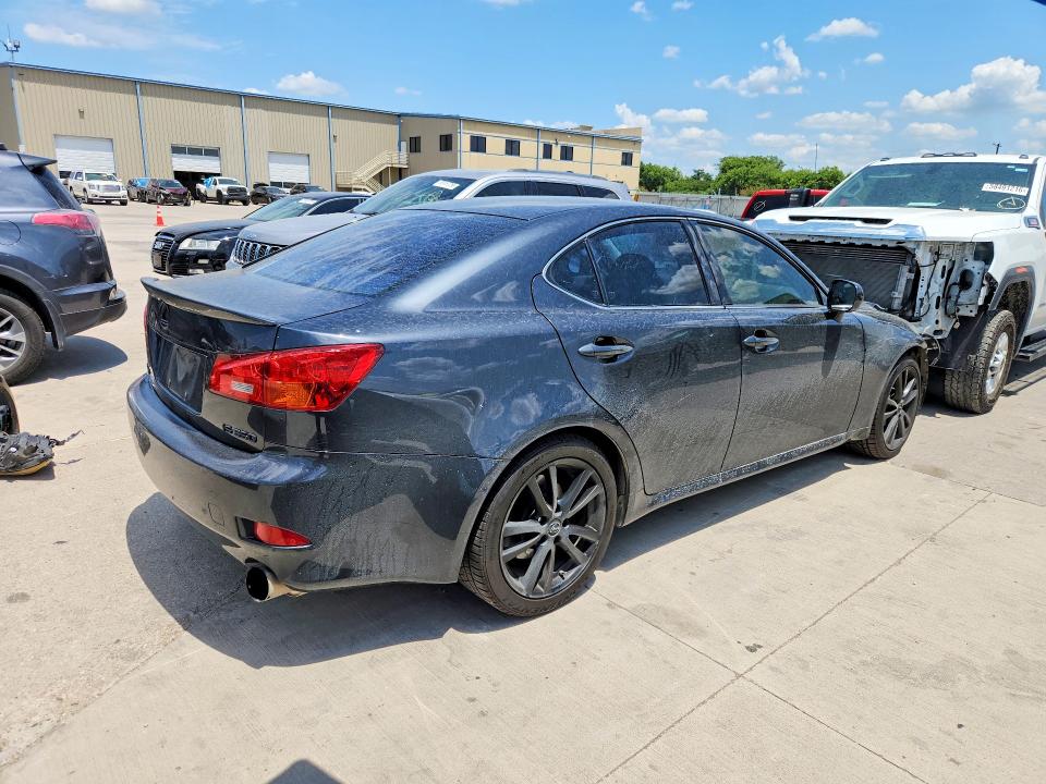 2006 Lexus Is 350 VIN JTHBE262662004385 COPART salvage auction — FRONT END, TX - SALVAGE VEHICLE TITLE (P), sold $175 on 2026-07-16 (photo 3)