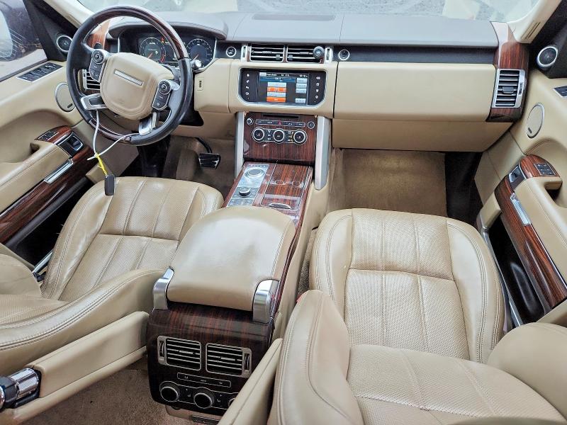 2016 Land rover RANGE ROVER VIN SALGS2EF7GA286850 COPART salvage auction — MINOR DENT/SCRATCHES, Ca - Dis/Dlr/Exp Only Clean Title, sold $2,850 on 2026-07-23 (photo 8)