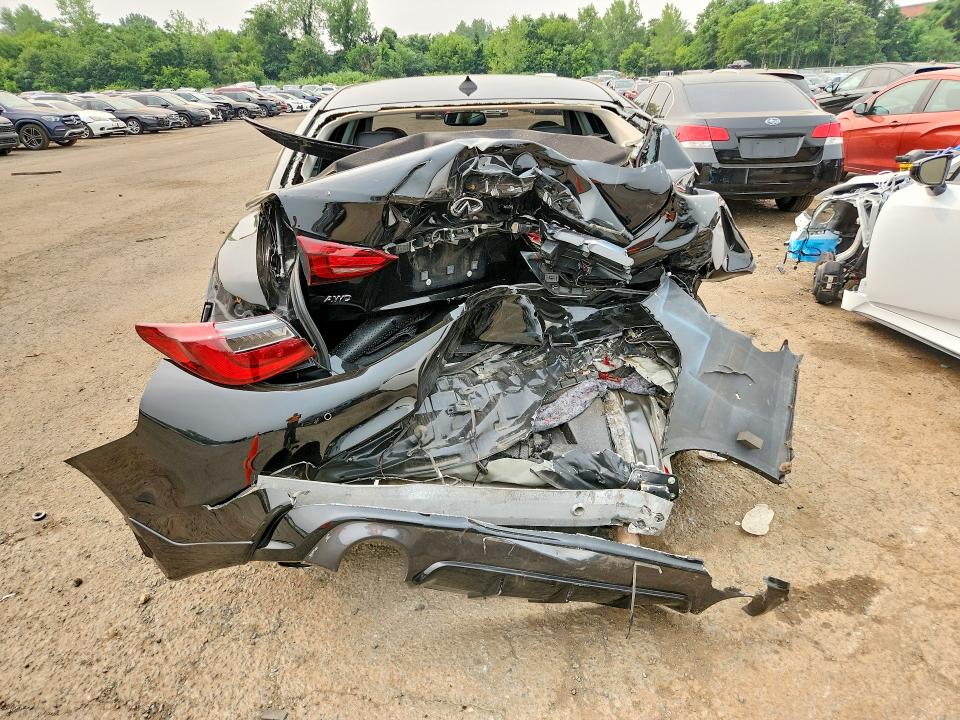 2019 Infiniti Q50 VIN JN1EV7AR7KM591973 COPART salvage auction — REAR END, Ct - Cert Of Title-Salvage, sold $1,300 on 2026-07-28 (photo 6)