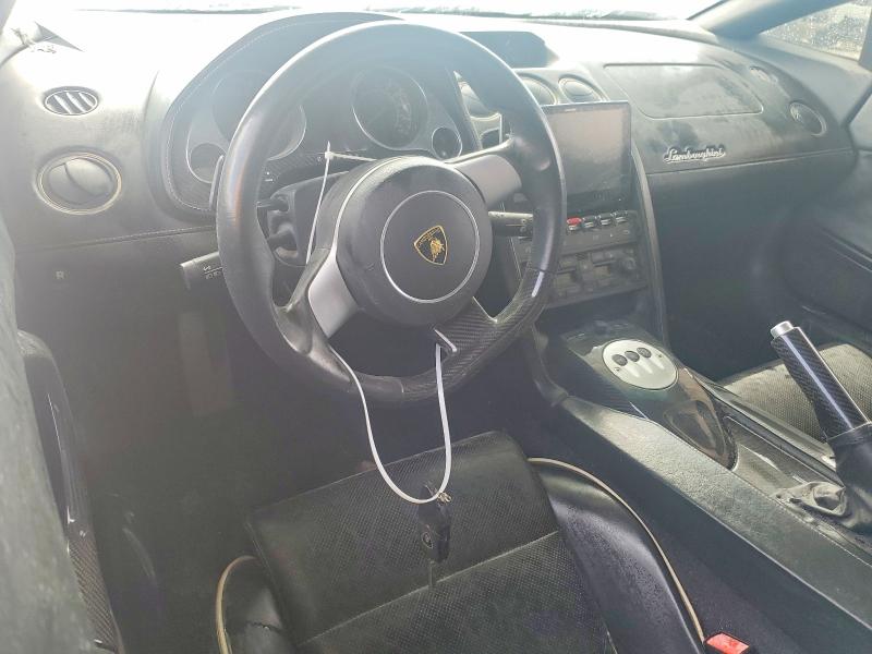 2007 Lamborghini Gallardo VIN ZHWGU22T17LA04972 COPART salvage auction — WATER/FLOOD, Ks - Flood - Salvage, sold $37,500 on 2026-08-27 (photo 8)