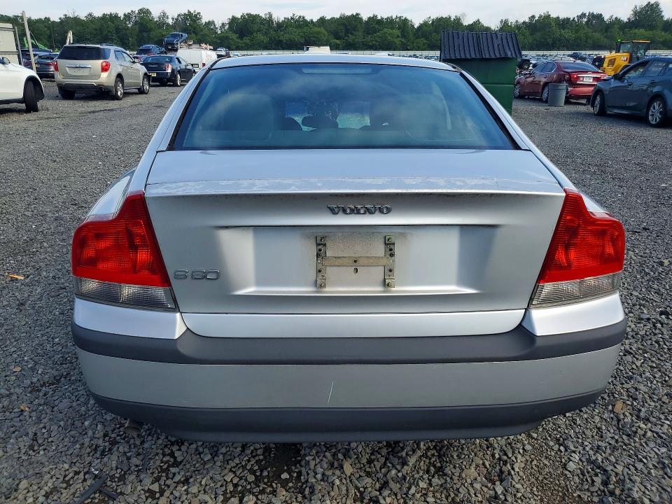 2004 Volvo S60 VIN YV1RS61T342410373 COPART salvage auction — ROOF, Nj - Cert Of Title-Salvage, sold $350 on 2026-08-11 (photo 6)