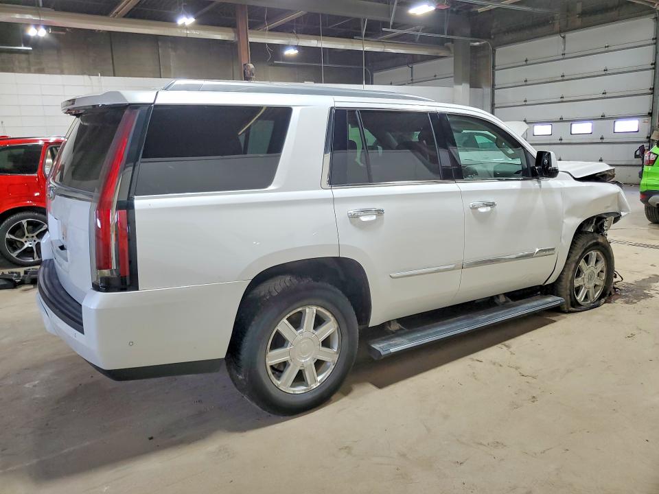 2017 Cadillac Escalade VIN 1GYS4CKJXHR329410 COPART salvage auction — FRONT END, Mn - Cert Of Title-Salvage, sold $7,900 on 2026-08-27 (photo 3)