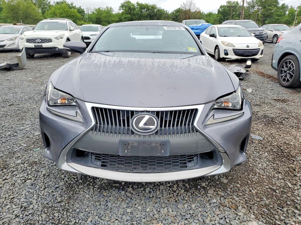 2015 Lexus Rc 350 VIN JTHSE5BC1F5002641 COPART salvage auction — SIDE, NJ - CERT OF TITLE-SALVAGE, sold $3,300 on 2026-07-31 (photo 5)