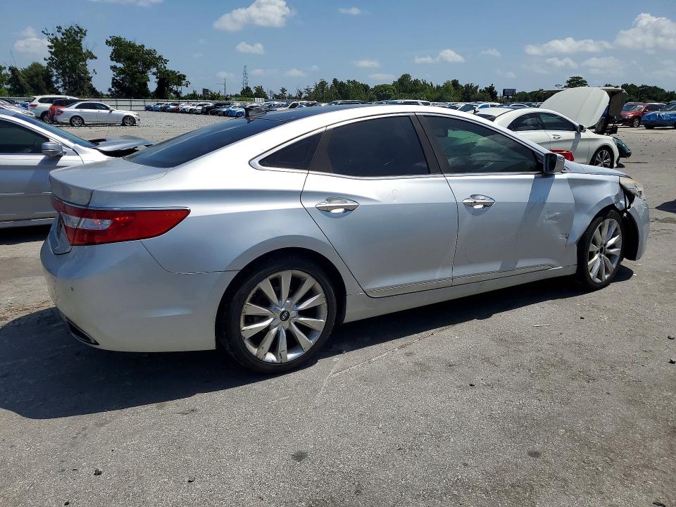 2013 Hyundai Azera VIN KMHFH4JGXDA300226 COPART salvage auction — FRONT END, Fl - Cert Of Title Slvg Rebuildable, sold $375 on 2026-07-28 (photo 3)