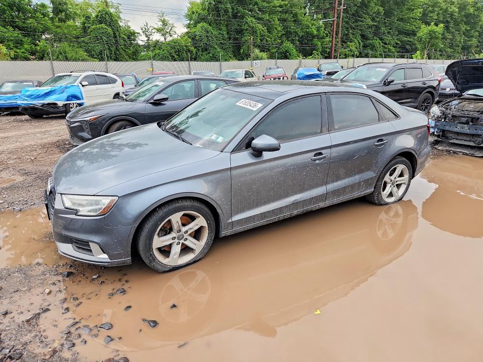 2017 Audi A3 VIN WAUB8GFF3H1051520 COPART salvage auction — WATER/FLOOD, Pa - Cert Of Salvage-W=Flood Veh, sold $2,600 on 2026-07-27 (photo 1)