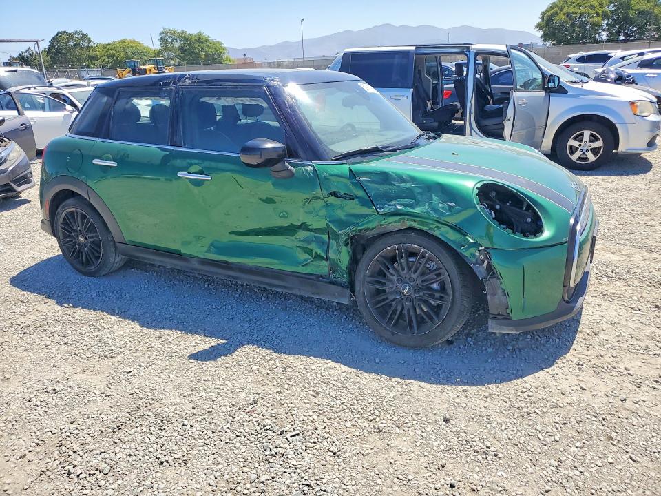 2022 Mini Cooper VIN WMW33DK08N2R94303 COPART salvage auction — SIDE, Ca - Salvage Certificate, sold $2,750 on 2026-07-17 (photo 4)