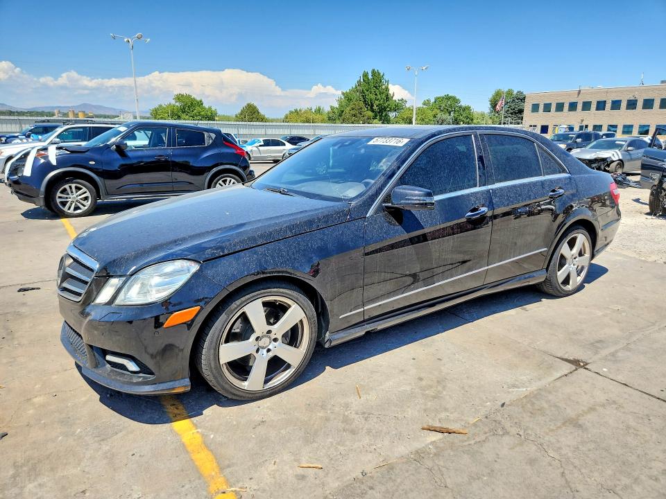 2011 Mercedes-benz E-class VIN WDDHF8HB6BA301851 COPART salvage auction — HAIL, Co - Cert Of Title-Rebuilt Salvage, sold $1,750 on 2026-07-27 (photo 1)