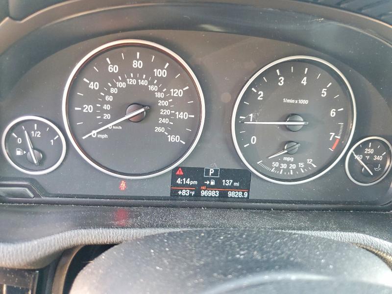 2016 BMW X4 VIN 5UXXW3C57G0R19041 COPART salvage auction — FRONT END, Ma - Cert Of Title-Reconstrctd Coll, sold $4,300 on 2026-07-16 (photo 9)
