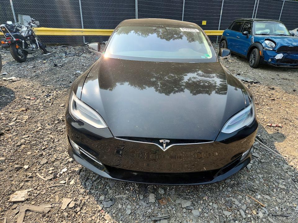 2017 Tesla Model s VIN 5YJSA1E11HF190594 COPART salvage auction — REAR END, VA - CERT OF TITLE - SALVAGE, sold $4,400 on 2026-07-28 (photo 5)