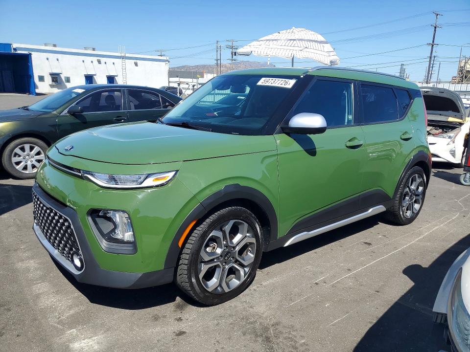 2021 Kia Soul VIN KNDJ23AU6M7127432 COPART salvage auction — MINOR DENT/SCRATCHES, Co - Dis/Dlr/Exp Only Salvage Title, sold $4,000 on 2026-07-22 (photo 1)