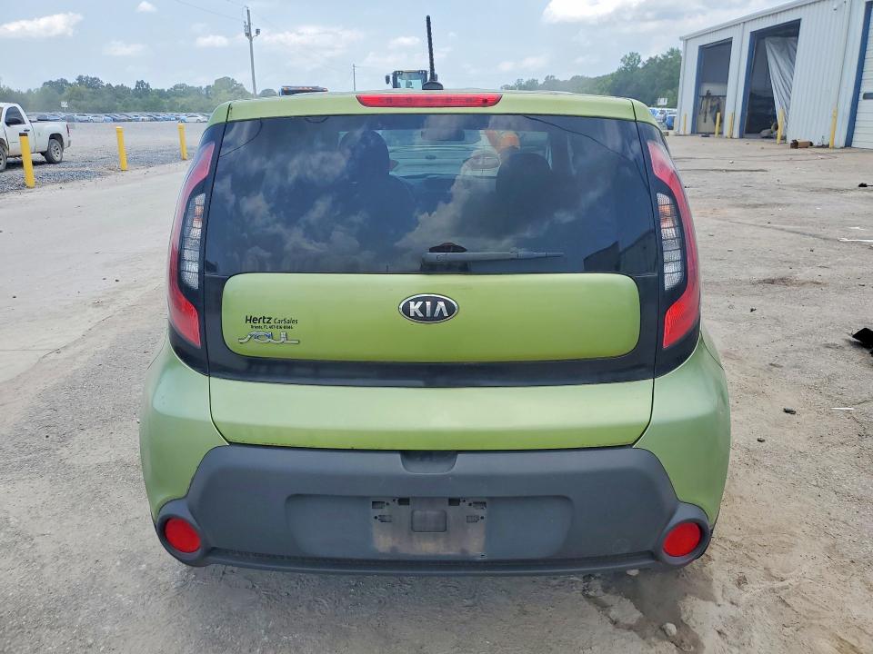2015 Kia Soul VIN KNDJP3A53F7770995 COPART salvage auction — MECHANICAL, GA - CERTIFICATE OF TITLE, sold $1,150 on 2026-07-30 (photo 6)