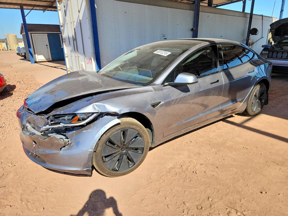 2025 Tesla VIN 5YJ3E1EA2SF081058 COPART salvage auction — FRONT END, Salvage Title, sold $250 on 2026-07-23 (photo 1)