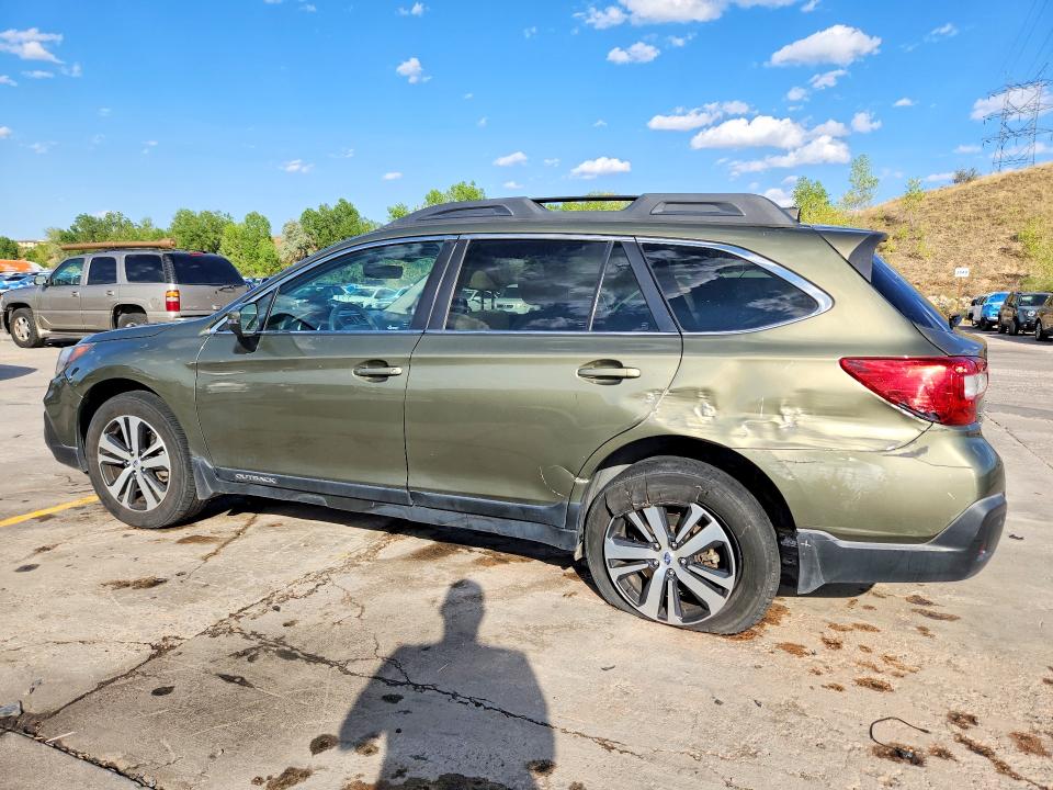 2019 Subaru Outback VIN 4S4BSANC5K3366125 COPART salvage auction — REAR END, Salvage Title, sold $1,800 on 2026-08-19 (photo 2)