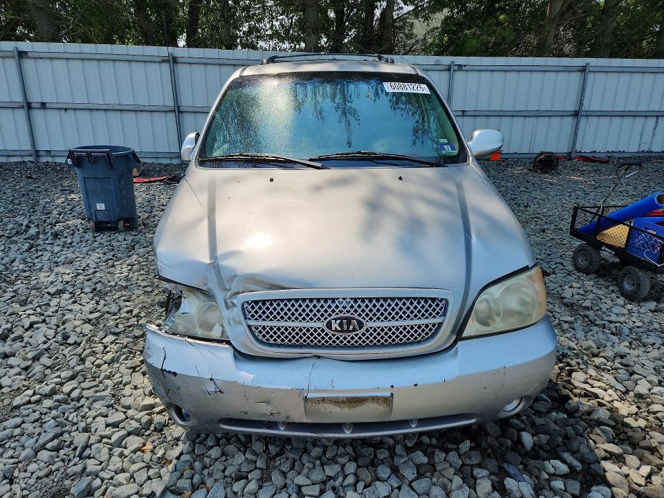 2005 Kia SEDONA VIN KNDUP132956737847 COPART salvage auction — FRONT END, NJ - CERT OF TITLE-SALVAGE (P), sold $200 on 2026-07-20 (photo 5)