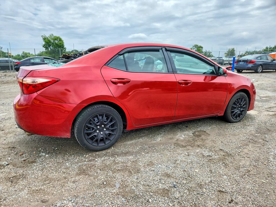 2018 Toyota Corolla VIN 5YFBURHE4JP751949 COPART salvage auction — ROOF, Md - Cert Of Salvage > 75% Damage, sold $175 on 2026-07-30 (photo 3)