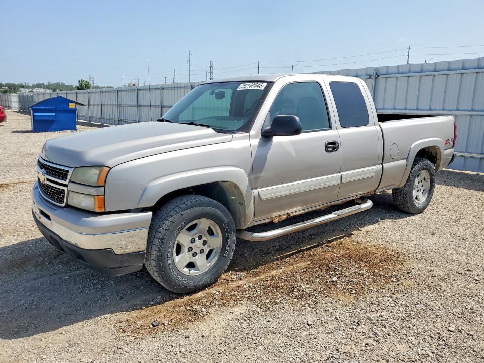 2006 Chevrolet Silverado VIN 1GCEK19B16Z177073 COPART salvage auction — HAIL, Ia - Cert Of Title-Salvage Title, sold $80 on 2026-07-29 (photo 1)