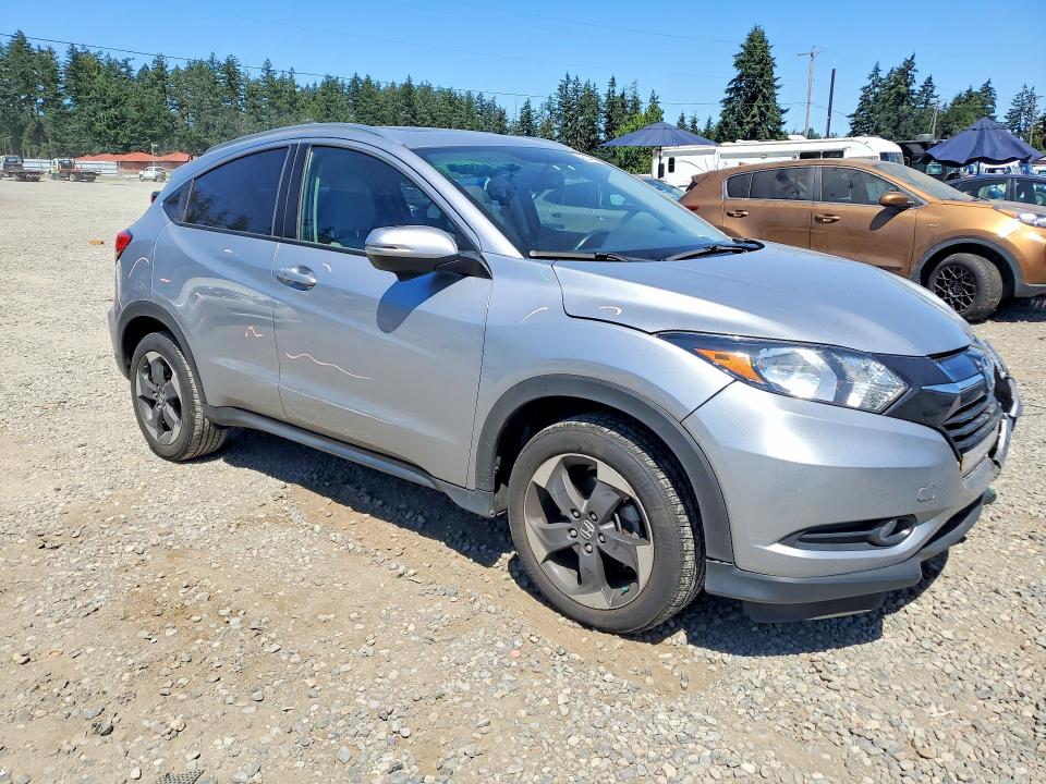 2018 Honda Hr-v VIN 3CZRU6H70JM731360 COPART salvage auction — FRONT END, Wa - Bill Of Sale, sold $6,300 on 2026-07-17 (photo 4)