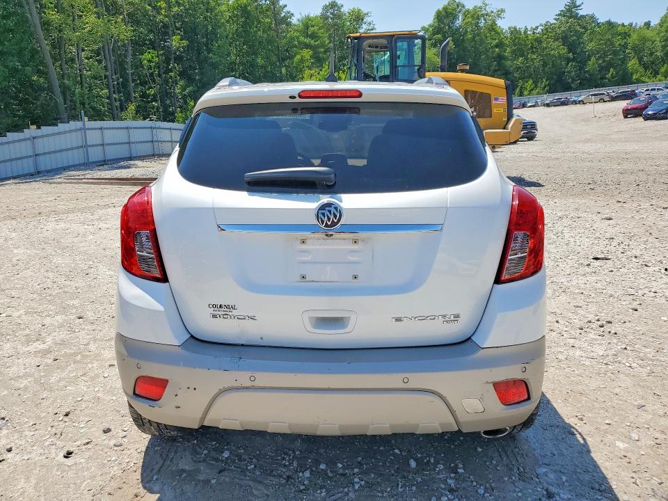 2013 Buick Encore VIN KL4CJHSB4DB106494 COPART salvage auction — FRONT END, MA - CERT OF TITLE-RECONSTRCTD COLL, sold $200 on 2026-07-29 (photo 6)