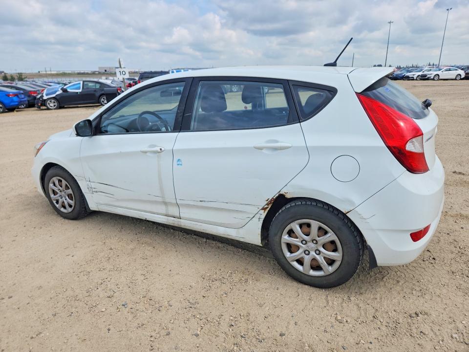 2012 Hyundai Accent VIN KMHCT5AE1CU014624 COPART salvage auction — SIDE, Ab - Bos - Salvage, sold $825 on 2026-07-16 (photo 2)