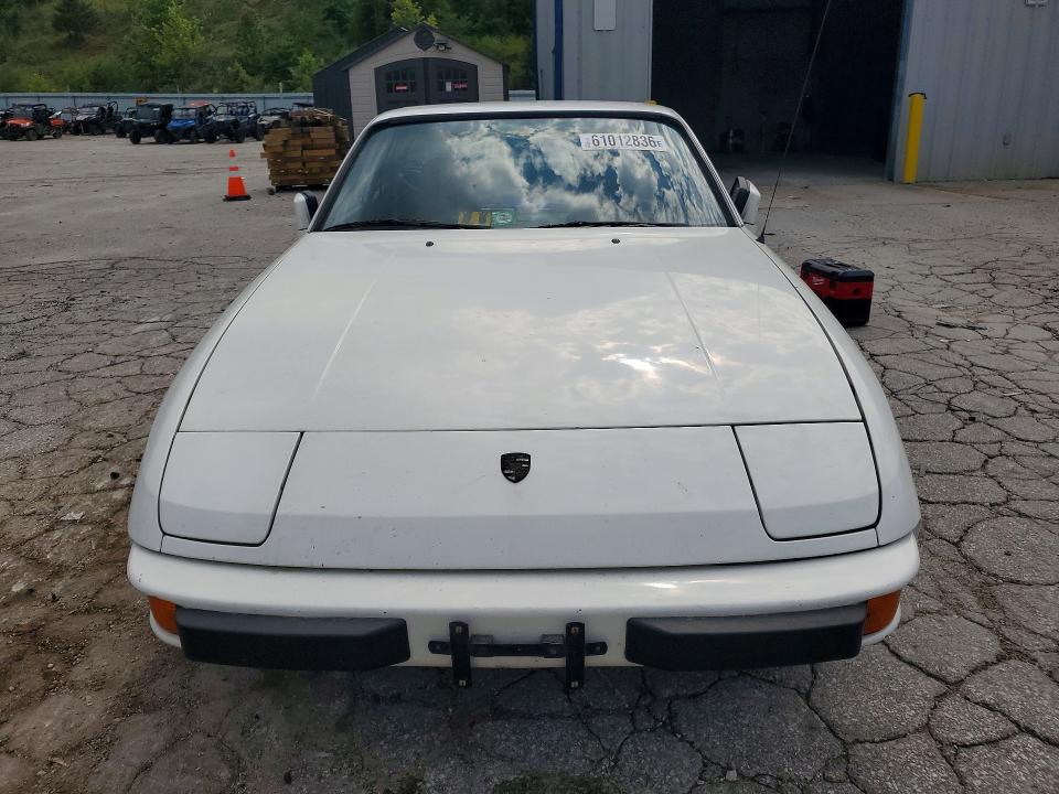 1987 Porsche 924 VIN WP0AA0924HN454157 COPART salvage auction — MECHANICAL, VA - CERTIFICATE OF TITLE, sold $1,650 on 2026-08-13 (photo 5)