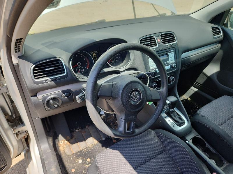 2010 Volkswagen Golf VIN WVWBB7AJ5AW262601 COPART salvage auction — SIDE, Il - Salvage Certificate, sold $825 on 2026-08-11 (photo 8)