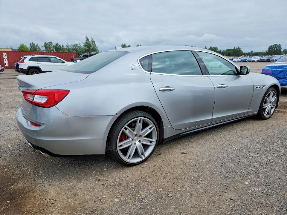 2014 Maserati Quattroporte VIN ZAM56RRA7E1079197 COPART salvage auction — MINOR DENT/SCRATCHES, On - Permit No Brand - Unfit (P), sold $4,050 on 2026-07-30 (photo 3)