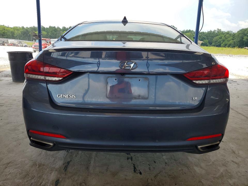2015 Hyundai VIN KMHGN4JE5FU014605 COPART salvage auction — FRONT END, Ga - Cert Of Title-Salvage, sold $550 on 2026-07-30 (photo 6)