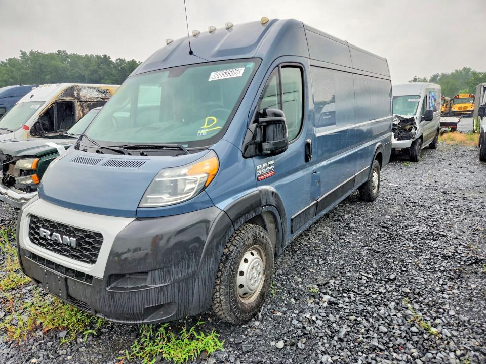 2020 Ram Promaster 3500 VIN 3C6URVJG6LE143974 COPART salvage auction — MINOR DENT/SCRATCHES, PA - CERT OF TITLE, sold $275 on 2026-08-12 (photo 1)