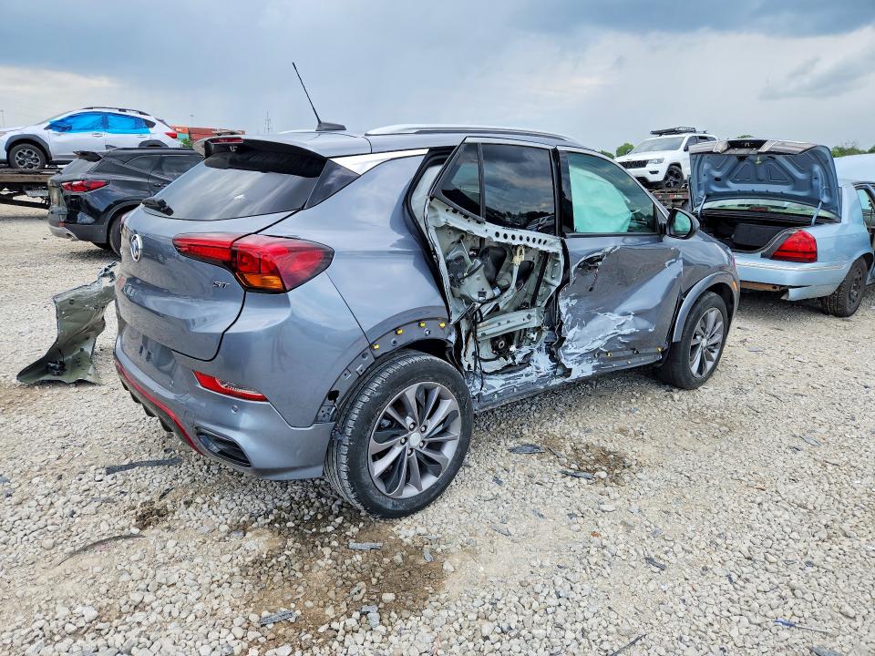 2022 Buick Encore VIN KL4MMFSL3NB041275 COPART salvage auction — SIDE, Oh - Certificate Of Title (P), sold $5,600 on 2026-07-27 (photo 3)
