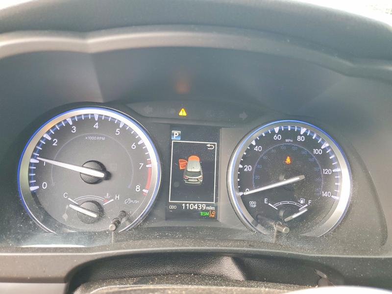 2018 Toyota Highlander VIN 5TDKZRFH9JS286316 COPART salvage auction — FRONT END, GA - CERT OF TITLE-SALVAGE, sold $400 on 2026-08-28 (photo 9)