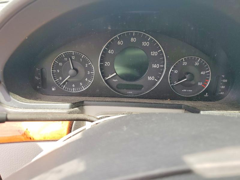 2007 Mercedes-benz E-class VIN WDBUF22X87B089612 COPART salvage auction — FRONT END, PA - CERT OF TITLE, sold $700 on 2026-07-21 (photo 9)