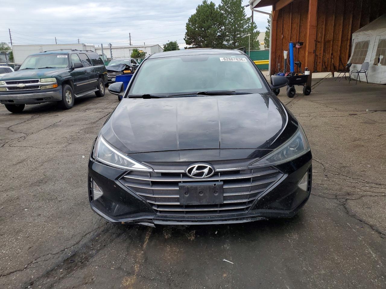 2019 Hyundai Elantra VIN 5NPD74LF5KH470874 COPART salvage auction — Front End, Ps - Salvage Title, sold $2,500 on 2026-09-22 (photo 5)