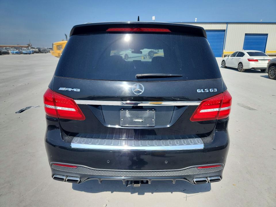 2017 Mercedes-benz Gls-klasse amg VIN 4JGDF7FE7HA752534 COPART salvage auction — NORMAL WEAR, Tx - Certificate Of Title (P), sold $12,800 on 2026-09-01 (photo 6)