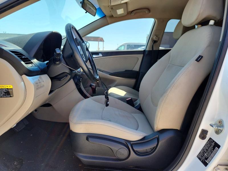 2016 Hyundai Accent VIN KMHCU4AE8GU117178 COPART salvage auction — MINOR DENT/SCRATCHES, Tx - Certificate Of Title, sold $925 on 2026-07-16 (photo 7)
