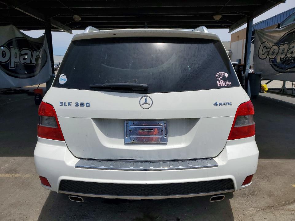 2011 Mercedes-benz Glk-class VIN WDCGG8HB9BF640670 COPART salvage auction — FRONT END, Ca - Salvage Certificate, sold $1,500 on 2026-07-14 (photo 6)