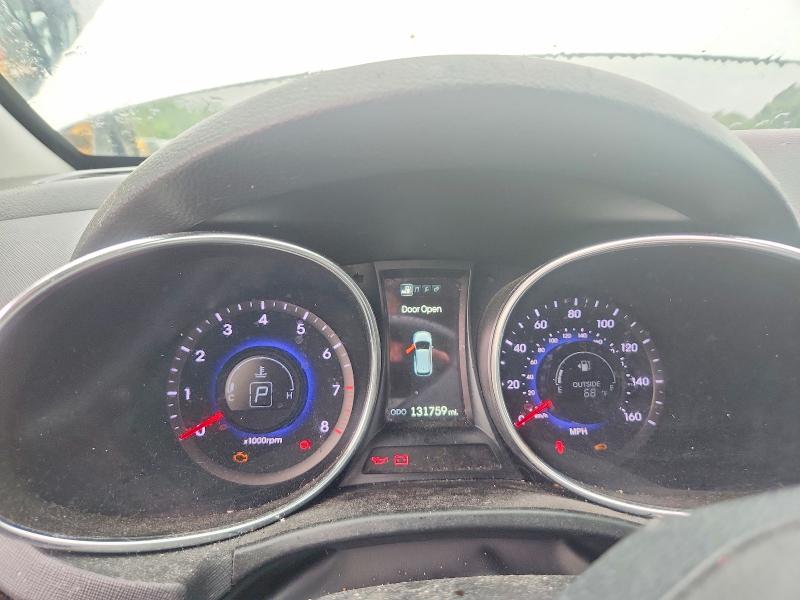 2014 Hyundai Santa fe VIN 5XYZUDLA4EG212070 COPART salvage auction — WATER/FLOOD, Ma - Cert Of Title-Reconstrctd Coll, sold $950 on 2026-07-15 (photo 9)