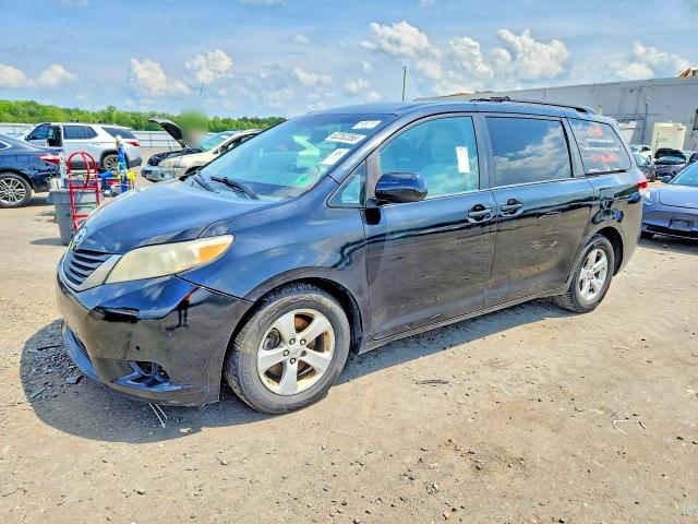 2012 Toyota Sienna VIN 5TDKK3DC1CS198615 COPART salvage auction — FRONT END, Va - Certificate Of Title (P), sold $1,450 on 2026-07-29 (photo 1)