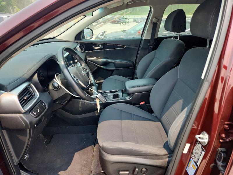 2020 Kia Sorento VIN 5XYPGDA33LG642138 COPART salvage auction — FRONT END, NY - MV-907A SALVAGE CERTIFICATE, sold $3,600 on 2026-07-27 (photo 7)