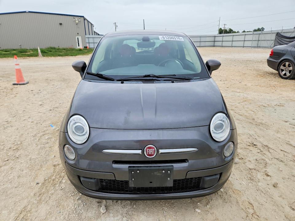 2017 Fiat 500 VIN 3C3CFFKR0HT700114 COPART salvage auction — MECHANICAL, TX - CERTIFICATE OF TITLE, sold $1,300 on 2026-08-06 (photo 5)