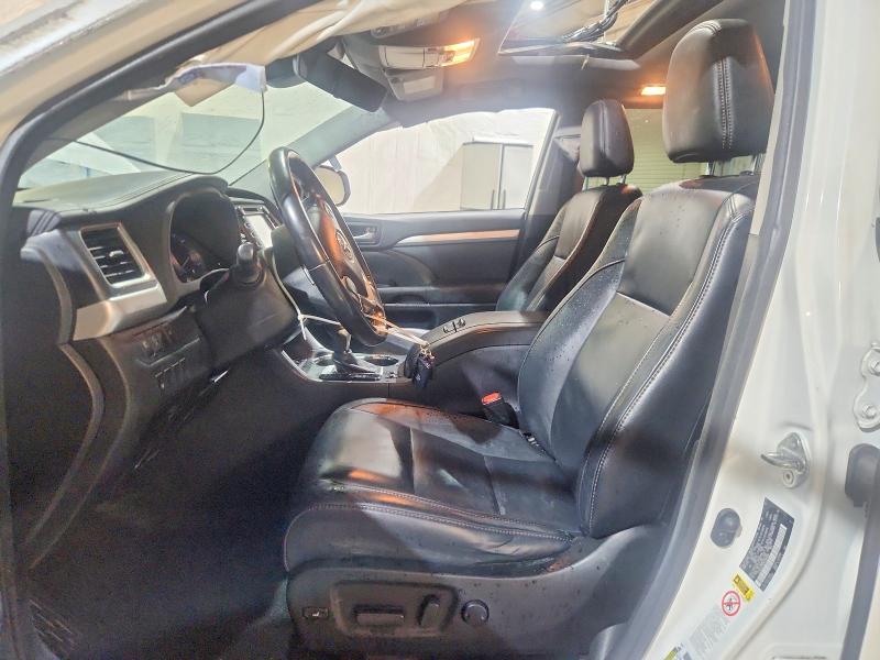 2017 Toyota Highlander VIN 5TDJZRFH0HS394989 COPART salvage auction — FRONT END, Ma - Cert Of Title-Salvage, sold $125 on 2026-07-30 (photo 7)