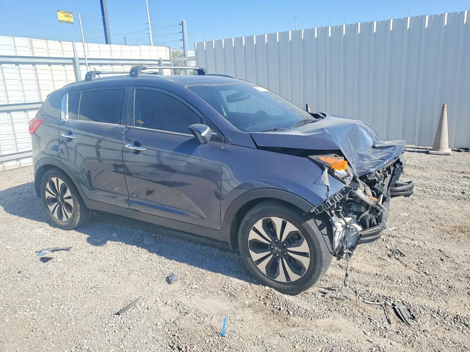 2013 Kia Sportage VIN KNDPCCA6XD7364496 COPART salvage auction — FRONT END, Nv - Salvage Title, sold $725 on 2026-07-30 (photo 4)