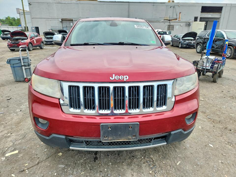 2012 Jeep Cherokee VIN 1C4RJFBG4CC324962 COPART salvage auction — FRONT END, Va - Certificate Of Title, sold $750 on 2026-07-22 (photo 5)