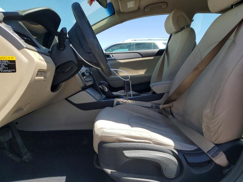 2015 Hyundai Sonata VIN 5NPE24AF7FH123266 COPART salvage auction — FRONT END, Ca - Salvage Certificate, sold $225 on 2026-07-31 (photo 7)