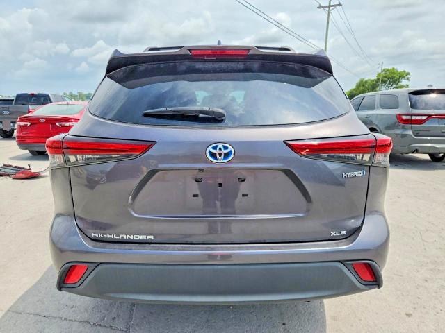 2021 Toyota Highlander VIN 5TDGBRCH5MS033643 COPART salvage auction — FRONT END, Tn - Salvage Certificate, sold $2,050 on 2026-07-27 (photo 6)